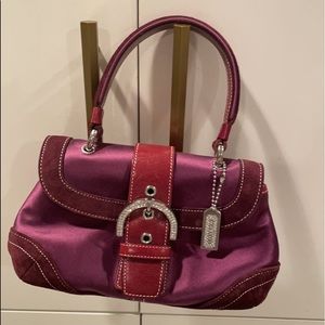 Purple coach bag!